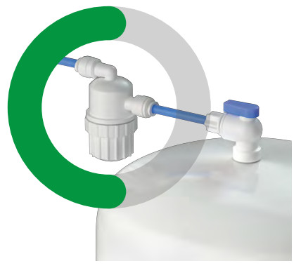 Гейзер фильтр ДЕФЕНДЕР для промывки накопительного бака (25773)